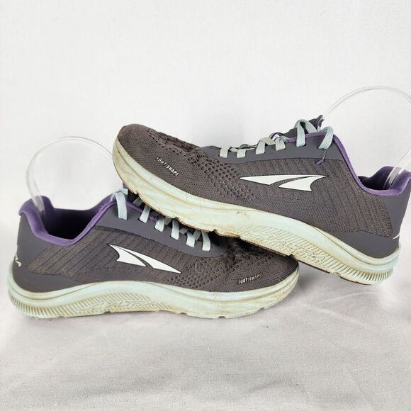 Altra Torin 4.5 Plush Quantic Dark Gray Road Running Shoes Womens Size 8.5 - Picture 3 of 7